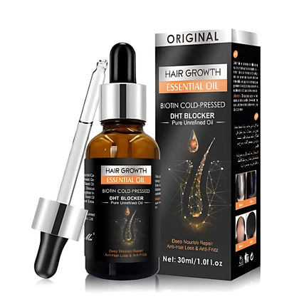 Pei Mei Hair Growth Serum, with Biotin & DHT Blocker, for Hair Loss Prevention