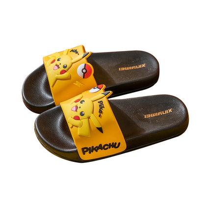 Pikachu Kids Slippers (Yellow)