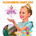 Magic Flying Fairy Princess Doll, LED Light Toy, for Kids Entertainment