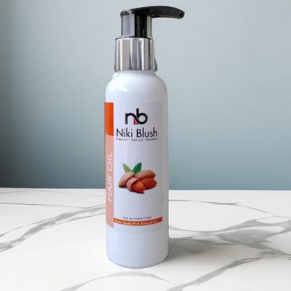 Sweet Almond Oil, 100ml with Vitamin B5, for Healthy Hair