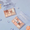 Pigmented 10-Color Eyeshadow, Warm & Cool Tones, Professional & Beginner