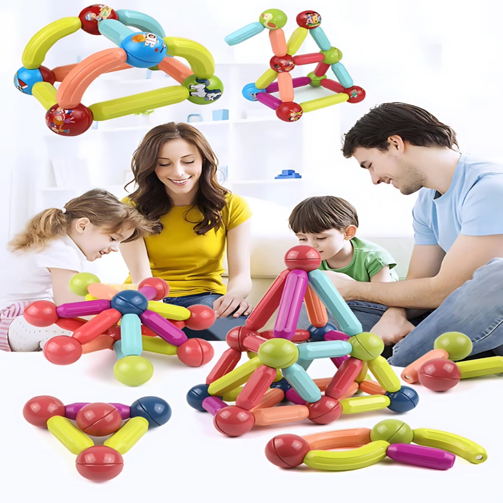 Magnetic Sticks and Balls, Creative Building Toy for Kids