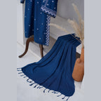 Rangoon 3-Piece Khaddar Suit, Embroidered Shirt & Wool Shawl, for Women