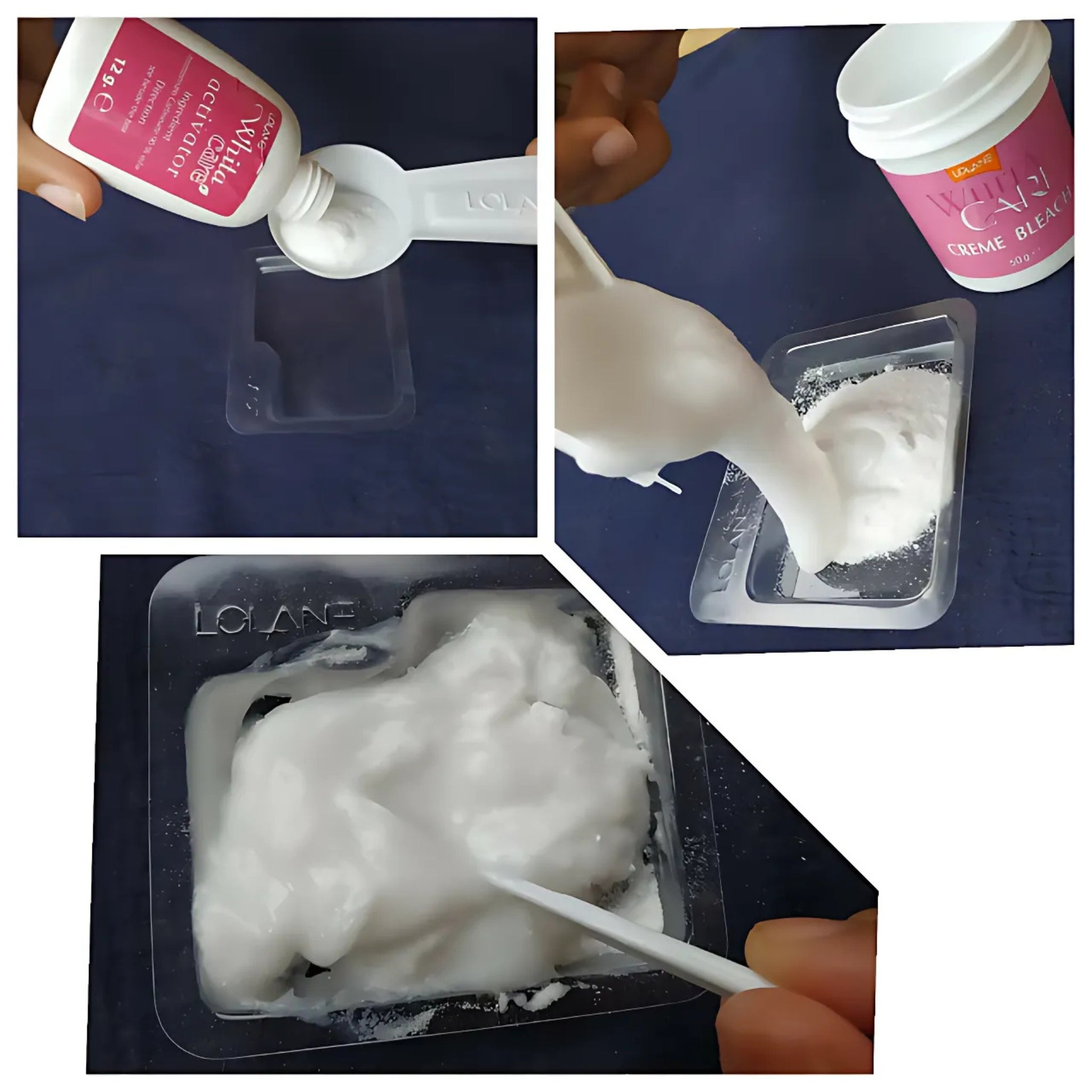 White Care Cream Bleach, Light Formula for Skin Hair, for All Skin Types