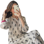 Suit, 2-Piece Stitched Set, Printed Shirt & Trouser, for Women