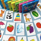 32-Piece Toddler Puzzle, Montessori Learning Cards, Fun & Educational