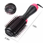 One Step 2-in-1 Hot Air Brush, Hair Dryer, Straightener & Volumizer Unisex Use