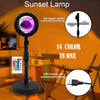 Sunset Lamp, Multi-Color with Remote, 16 Colors & 4 Modes, for Home Decor