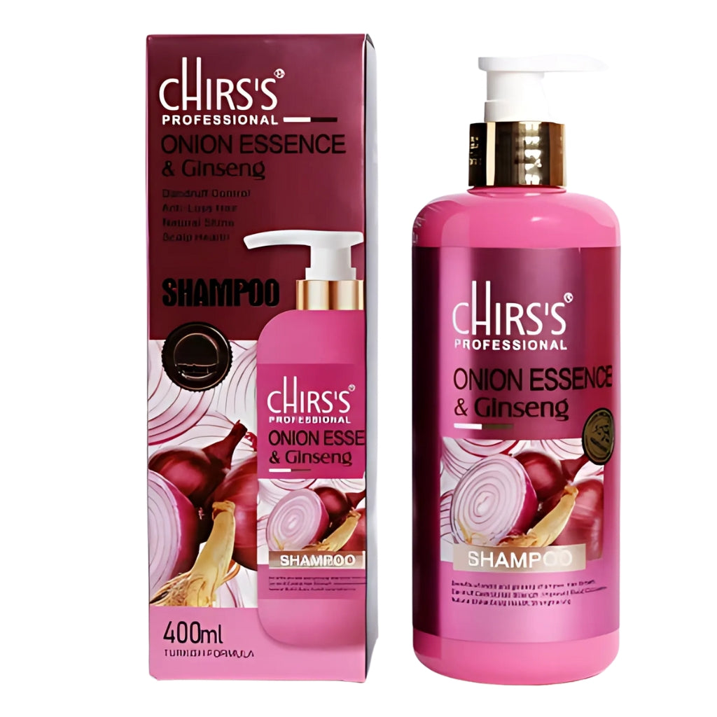 Chirs’s Onion & Ginseng Shampoo, Turkish Formula, Hair Growth & Strength