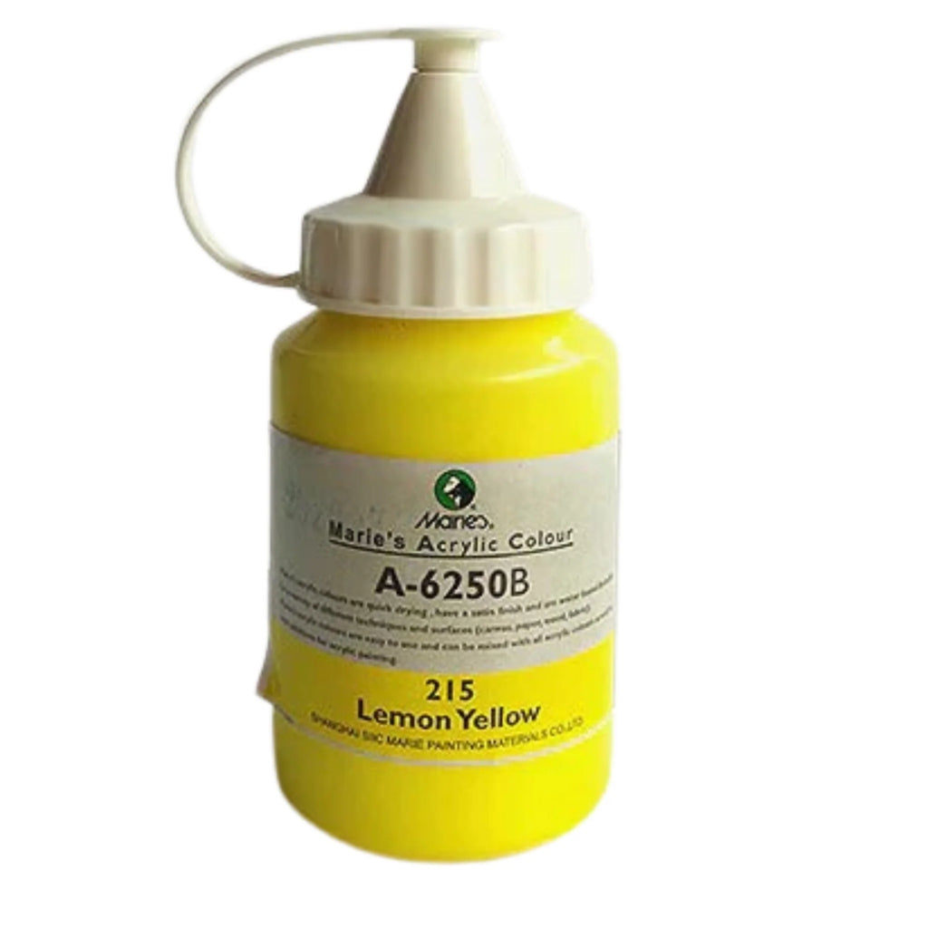 Maries Acrylic Colour Jar 250ml, Vibrant Acrylic Paint, for Artists