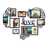 8 Frame Love Wall Art, Family Collage Picture Frames, 24x18 Inch