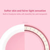 Selfie Ring Light, 3-Level Brightness, 36 LED Phone Light with USB Charging