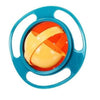 Gyro Bowl, 360 Degree Spill-Proof & Feeding Bowl with Handles, for Kids