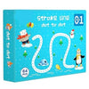 Educational Tracing Workbook, Stroke Practice Book, Ideal for School Starters