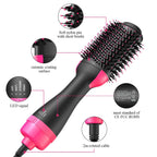 One Step 2-in-1 Hot Air Brush, Hair Dryer, Straightener & Volumizer Unisex Use
