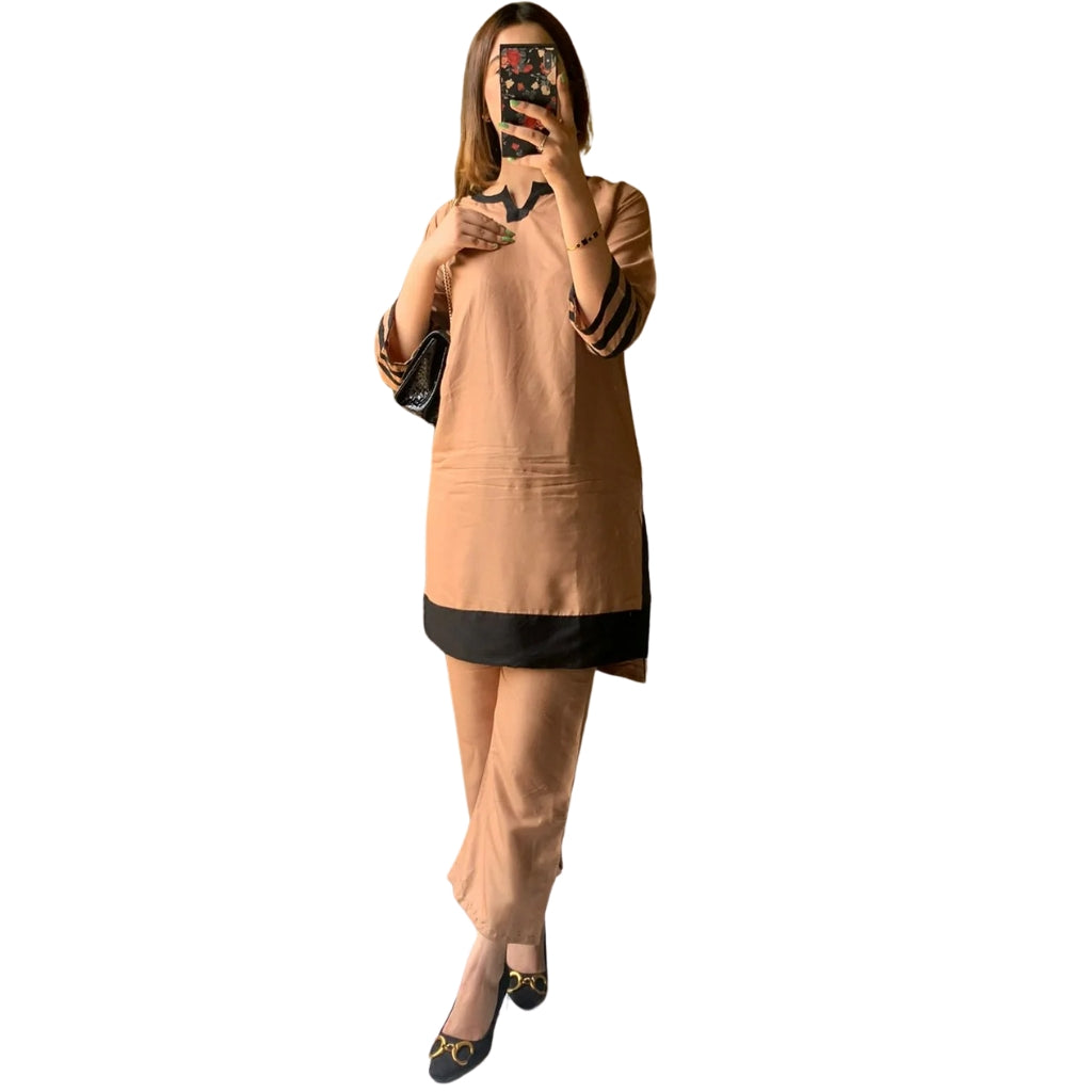 Suit, Stitched Arabic Lawn & Elegant Lace Work, for Women