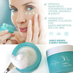 Marine Collagen Moisturizing Cream, with Hyaluronic Acid, for Anti-Aging & Firming