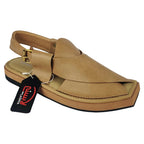 Chappal, Lasina Kaptaan Heel Camel Brown, Handcrafted Leather, for Men
