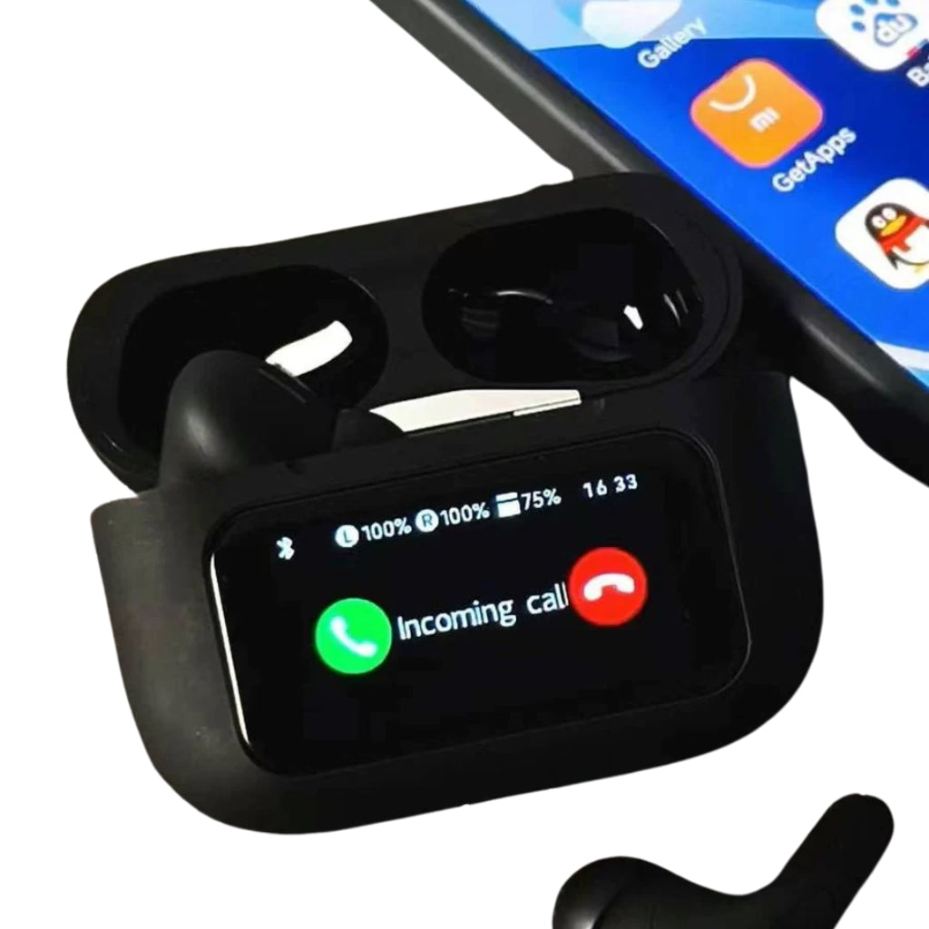 A9 Pro AirPods, Black & White, ANC, LED Display & Smart Features