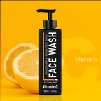 Vitamin C Face Wash, Brightening & Hydrating Cleanser, for All Skin Types
