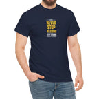 T-Shirt, Printed Round Neck, Premium Quality, Trendy Design & FREE Pocket Perfume