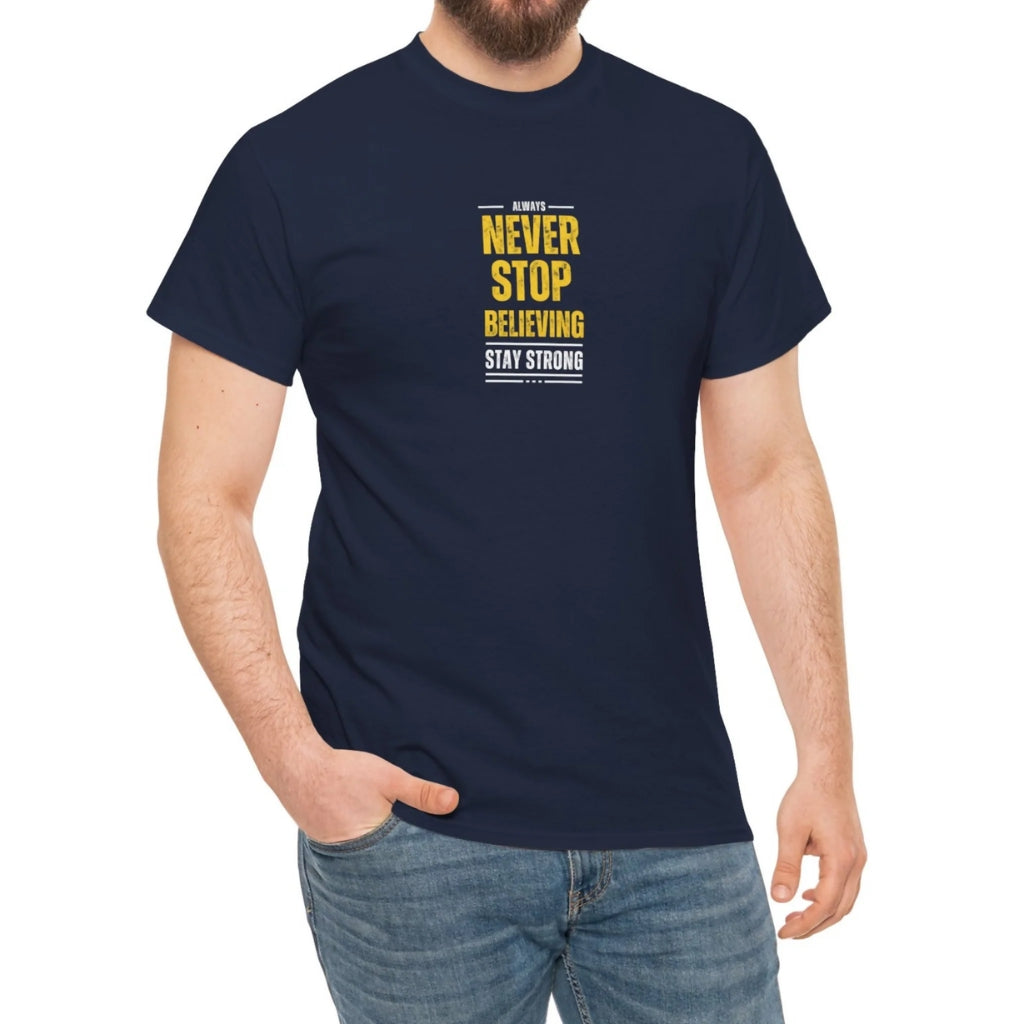 T-Shirt, Printed Round Neck, Premium Quality, Trendy Design & FREE Pocket Perfume