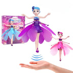 Magic Flying Fairy Princess Doll, LED Light Toy, for Kids Entertainment