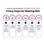 Radiant Glow Trio, Vitamin C Skincare Bundle, for Bright & Hydrated Skin