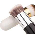 Chubby Pier Foundation Brush, Soft Bristles & Flat Head, for Women