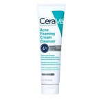 CeraVe Acne Foaming Cleanser, 4% Benzoyl Peroxide, Deep Cleansing Face Wash for Acne