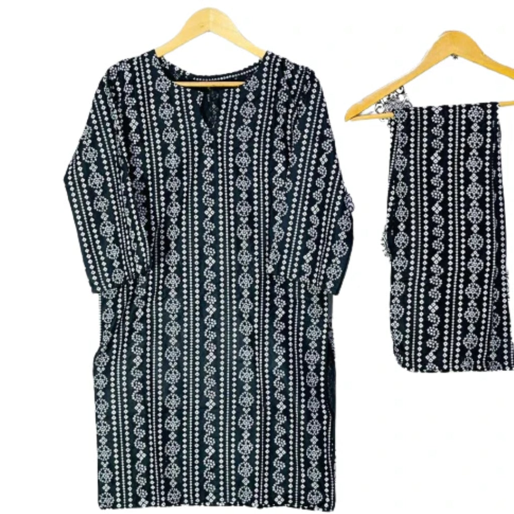 Suit, 2-Piece Chunri Design Stitched Traditional & Elegant, for Women