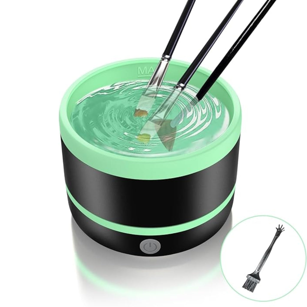 Electric Makeup Brush Cleaner, USB-C, Fast Drying & Deep Cleaning