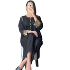 Embroidery Suit, Soft & Breathable Fabric, Perfect for All-Day Wear