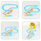 Electric Duck Climbing Stairs Toy, Flashing Lights & Music, for Kids