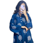 Tree Design Suit, Stitched Arabic Lawn, Printed Shirt and Trouser, for Women