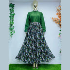 Skirt & Top, Imported Chiffon Elegance & Effortless Style, for Women