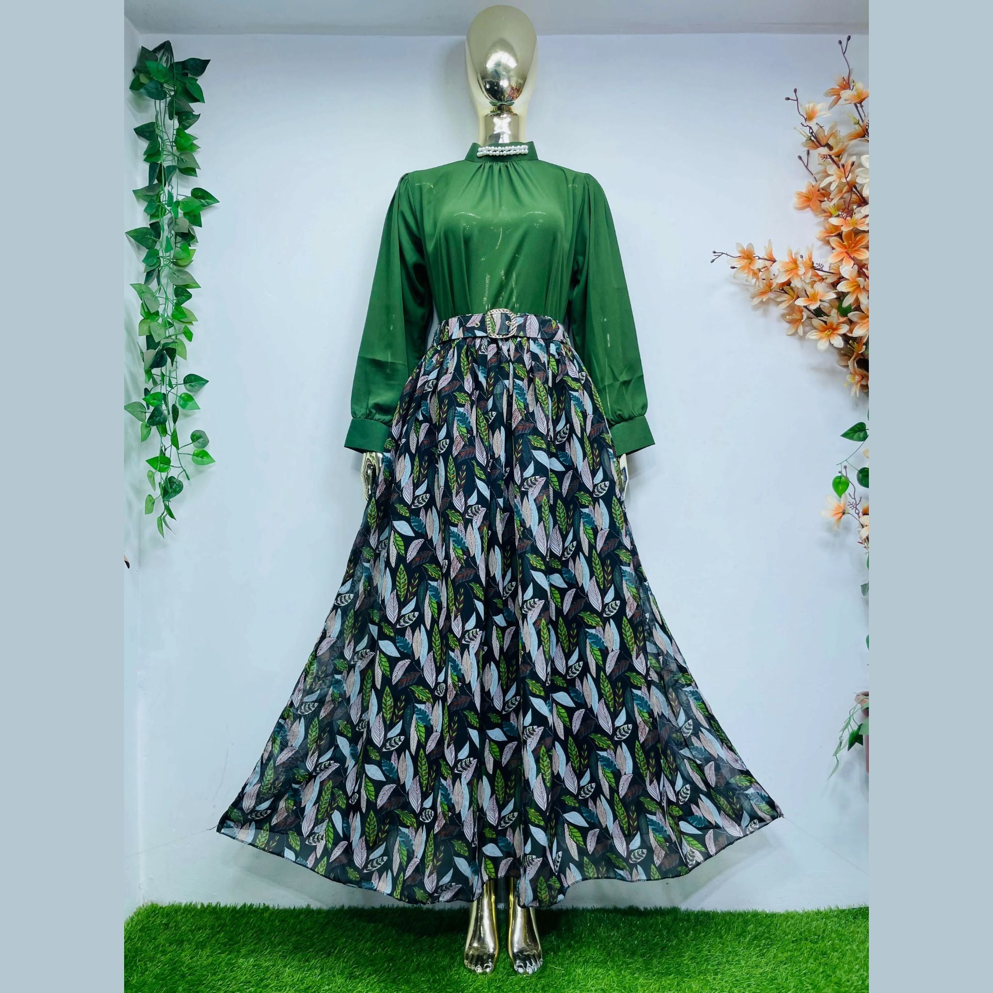 Skirt & Top, Imported Chiffon Elegance & Effortless Style, for Women