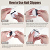 Electric Nail Clipper, USB Rechargeable, Perfect for Babies and Adults