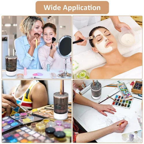 Makeup Brush Cleaner Machine Portable Electric Brush Cleaner