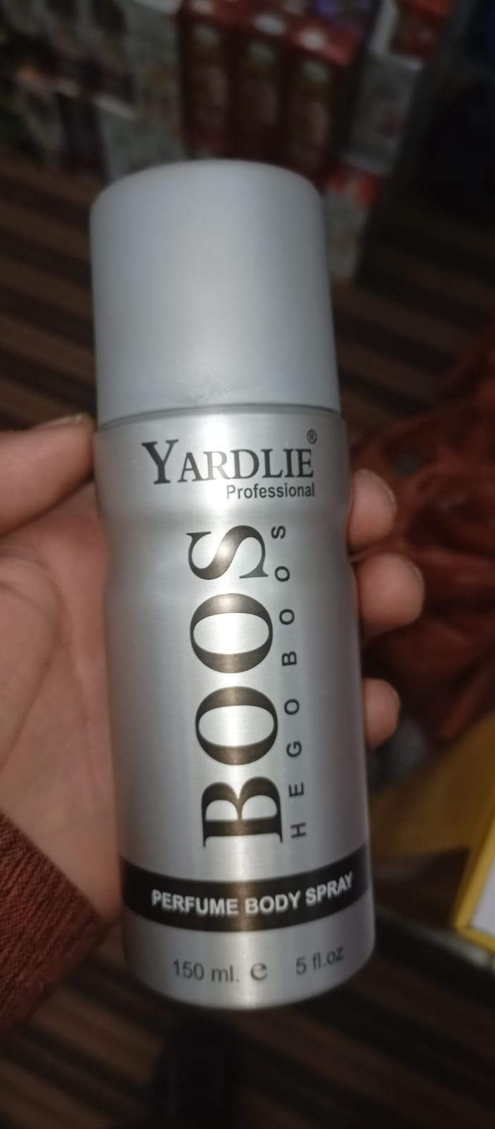 Yardlie Professional BOSS HEGOBOOS Perfume Body Spray (150ml)