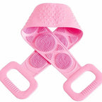 Silicone Back Scrubber Bath Belt, Pack of 2 & Deep Cleansing, for Unisex