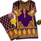 Suit, Arabic Lawn Suit, Printed & Stitched, for Women