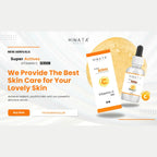 Hinata Beauty Vitamin C Brightening Serum, Glow Boosting Formula (30ml)