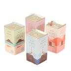 Cartoon-Printed Mini Wet Wipes Tin, Portable & Decorative Travel Essential (30 Wipes, 8x5cm)