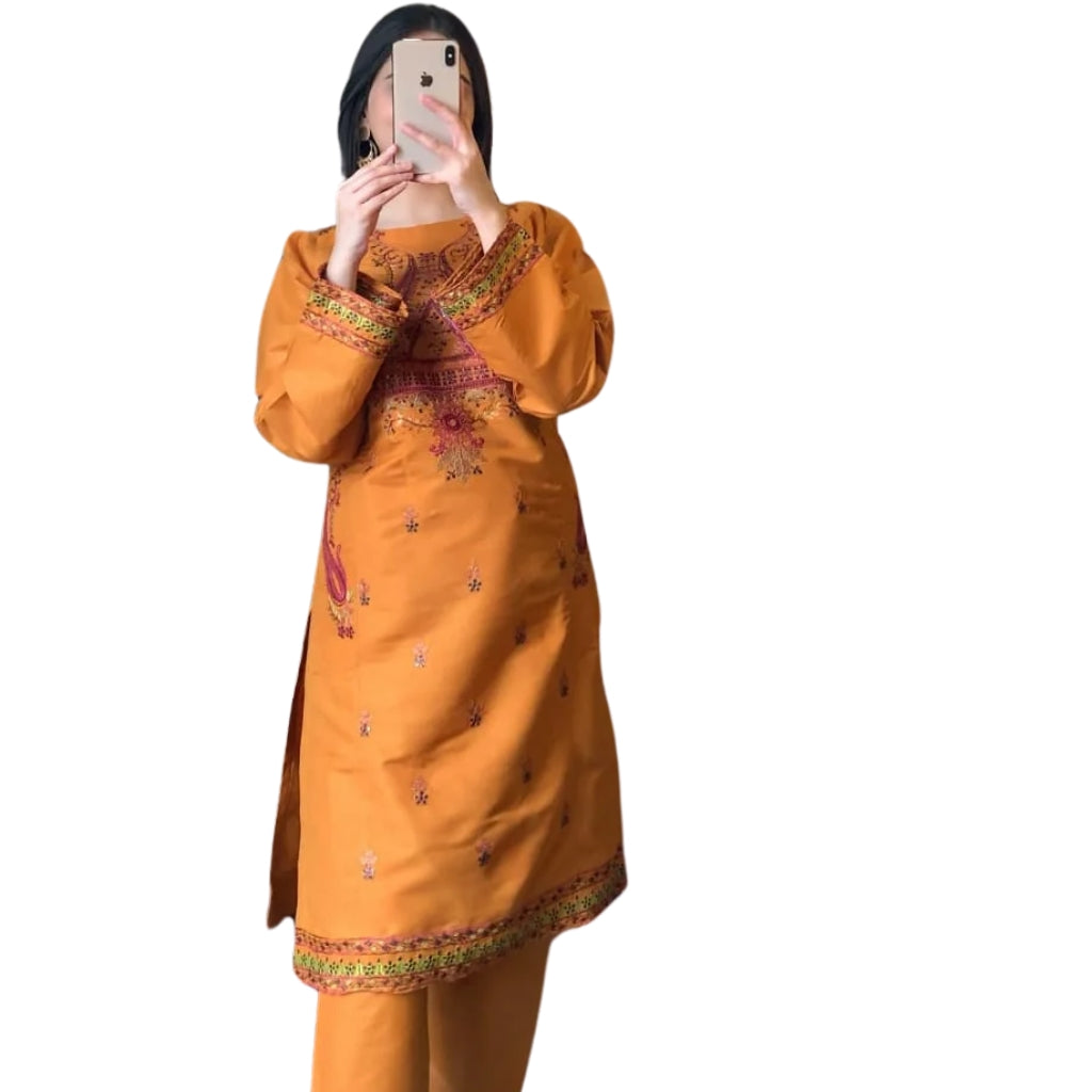 Embroidered Suit, 2-Piece Cotton Lawn, Stylish & Comfortable, for Women