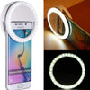 Selfie Ring Light, 3-Level Brightness, 36 LED Phone Light with USB Charging