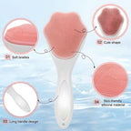 Silicone Face Scrubber, Soft Bristles, for Skincare & Facial Cleansing