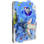 Puzzle Racer Car Track, Dinosaur Theme & DIY Educational Toy