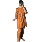 Embroidered Suit, Trendy Side Pocket Design & Premium Cotton Lawn