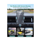 Car Phone Holder, 2 in 1 Air Outlet, Patent & Safety Sure, Won't Fall & Break